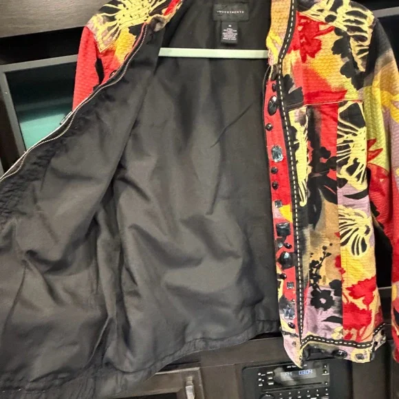 Investments Multicolor Floral Women's Blazer - Picture 4 of 15